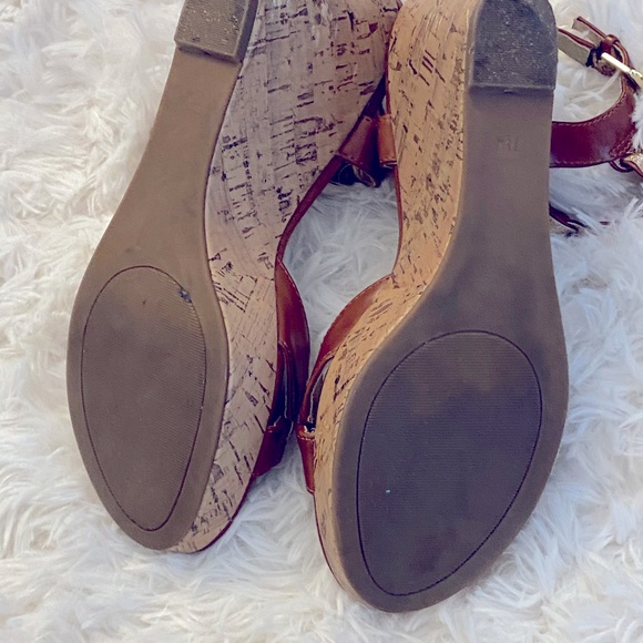 Unisa cork wedge platform pump sandal. - Picture 7 of 7